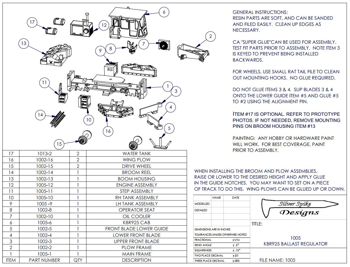 KBR925 Ballast Regulator Kit
