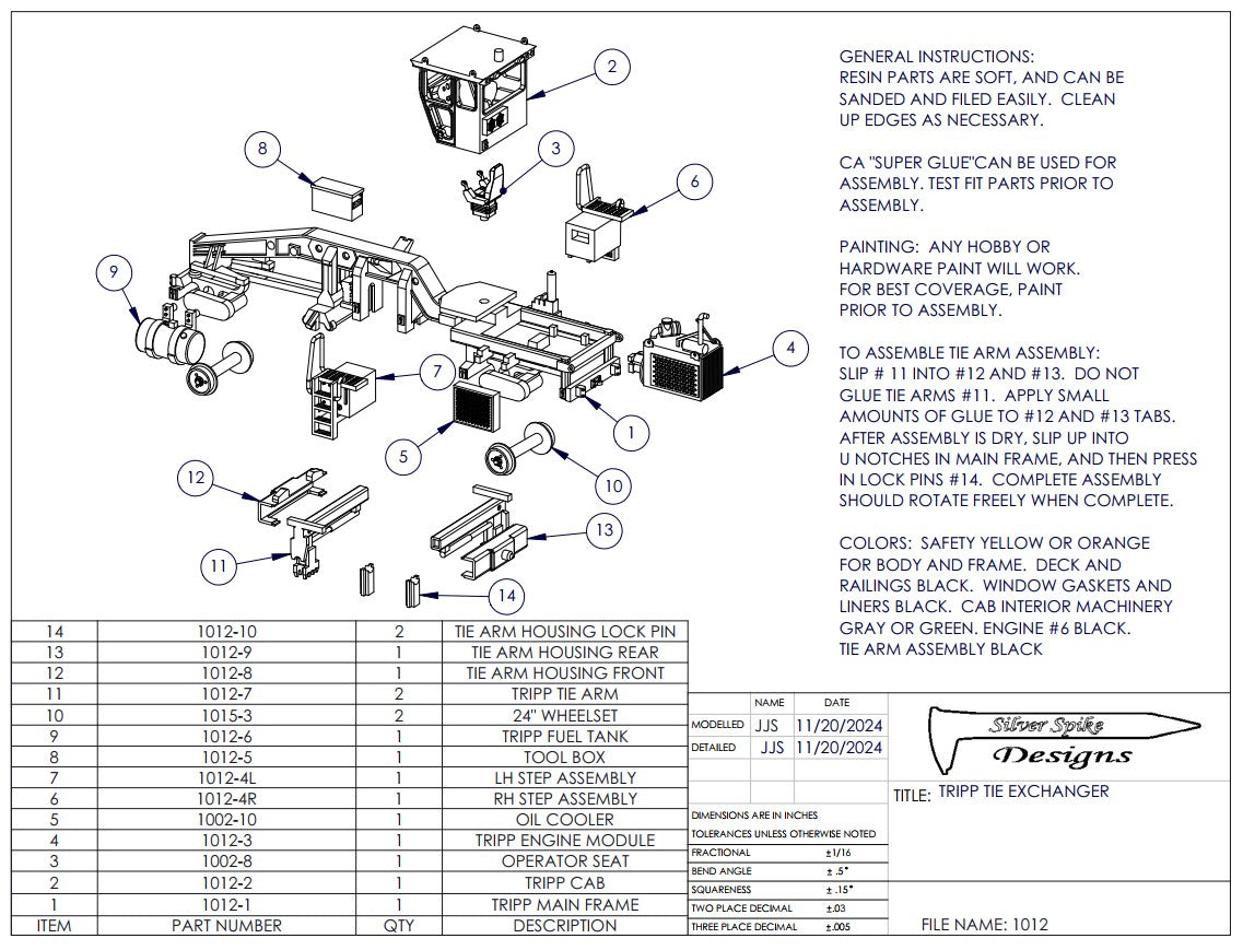 TRIPP Tie Exchanger