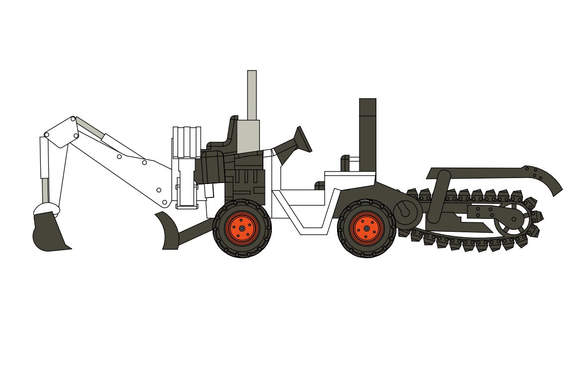 HO Trencher Kit