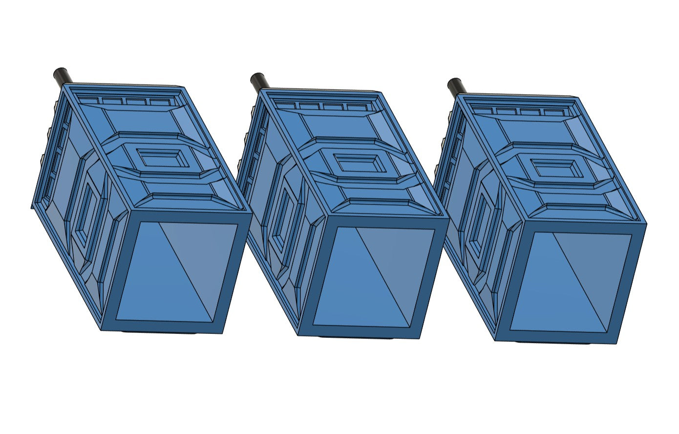 Porta-Potties 3 Pack
