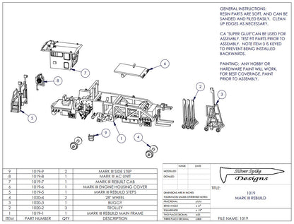 HO Mark III Tamper Kit, Rebuilt Version