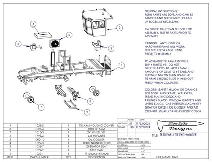 TR10 Tie Exchanger Early Version