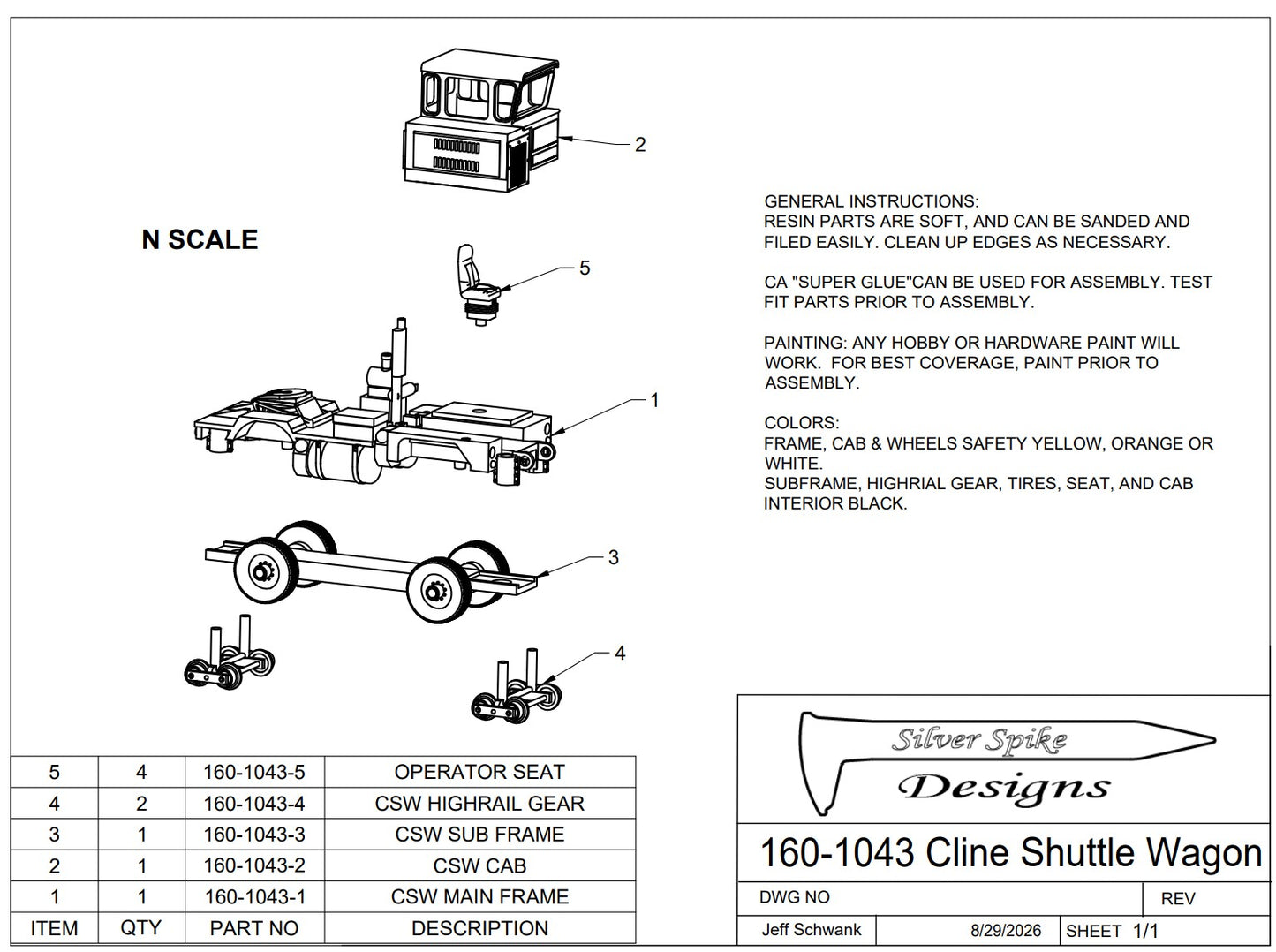 Cline ShuttleWagon Rail Car Mover