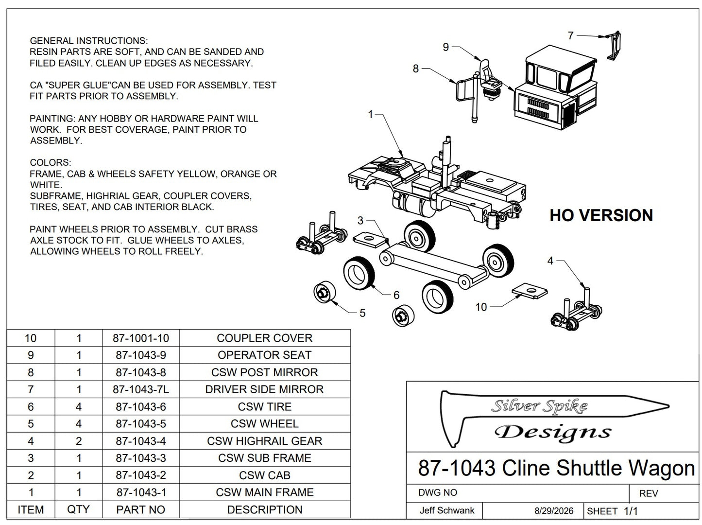 Cline ShuttleWagon Rail Car Mover