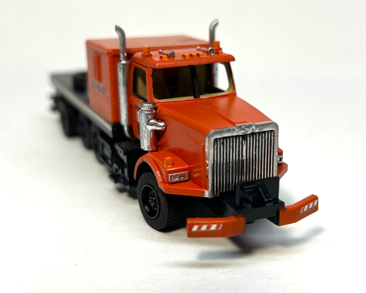 Phase I Hirail Boom Truck rail car mover both modes