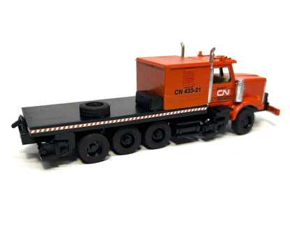Phase I Hirail Boom Truck rail car mover both modes
