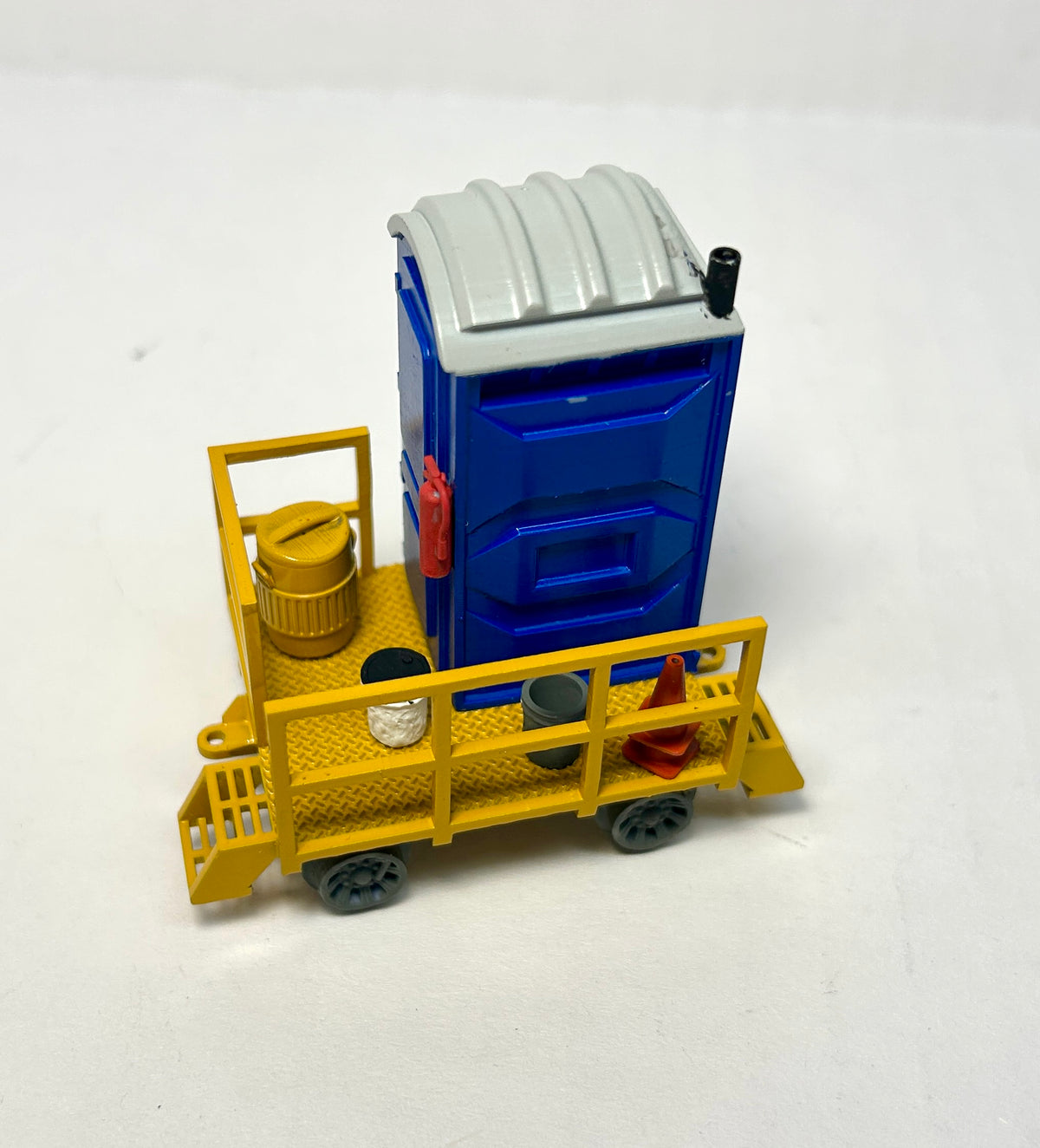 Completed Model - O Scale port-a-potty cart